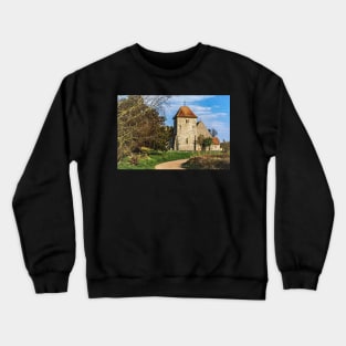 Aldworth Parish Church in Berkshire Crewneck Sweatshirt